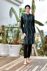 Maresiva Burkini Swimsuit 0540  Voile